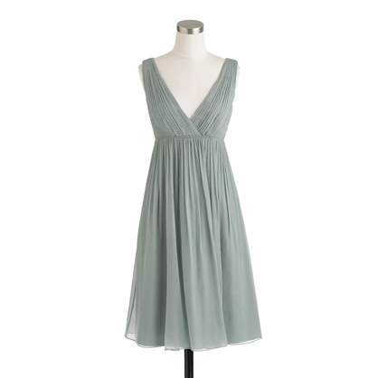 Brigitte dress in silk chiffon