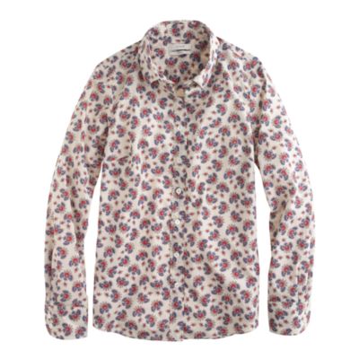 Perfect shirt in papaya paisley