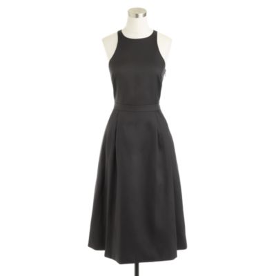 Collection twill flare dress