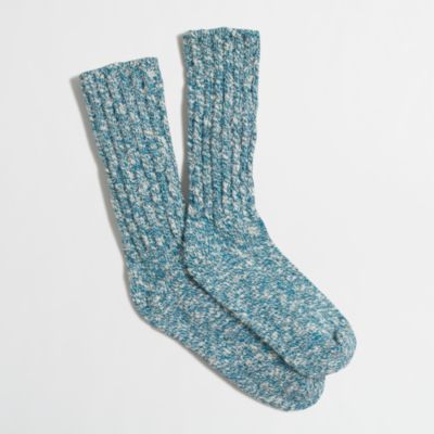 Marled Camp Socks : Women's Accessories | J.Crew Factory