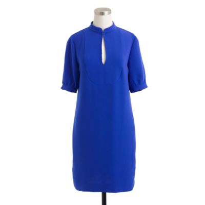 Crepe shift dress