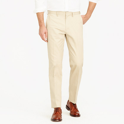Bowery cotton twill in classic fit   pants   Mens tall   J.Crew