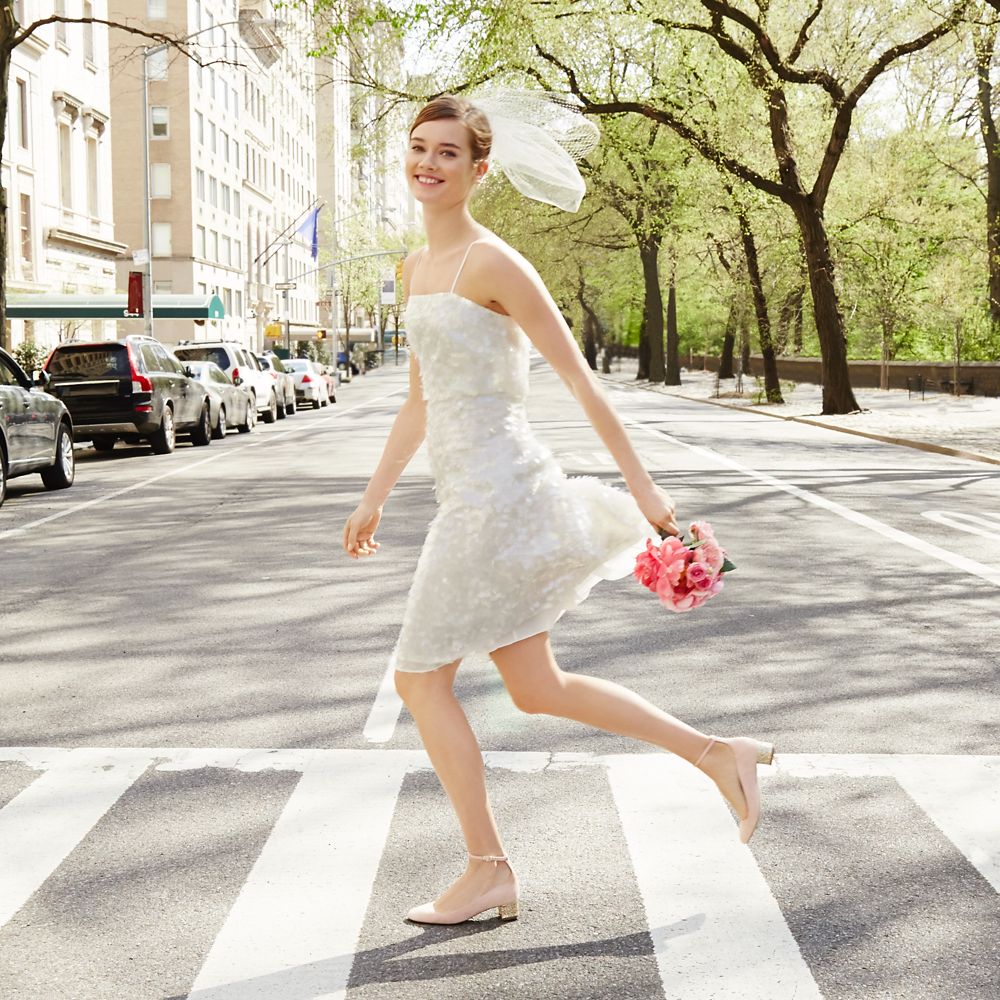 J crew shop wedding gowns