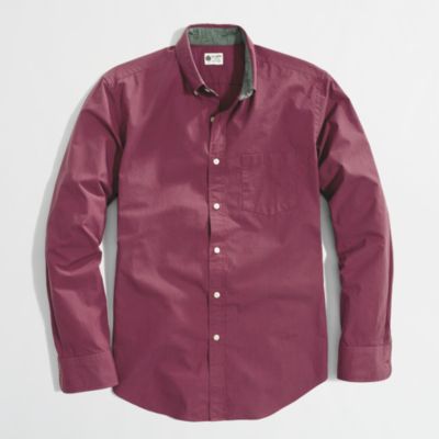 Factory button-down washed shirt in Creston check : Washed Shirts | J ...