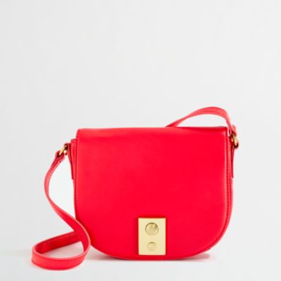 Factory leather crossbody bag