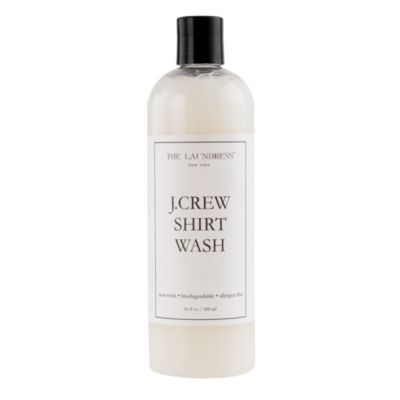 The Laundress New York® for J.Crew shirt wash   neck and sleeve dress 