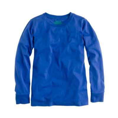 Boys long sleeve jersey tee   basic tees   Boys tees & polos   J 