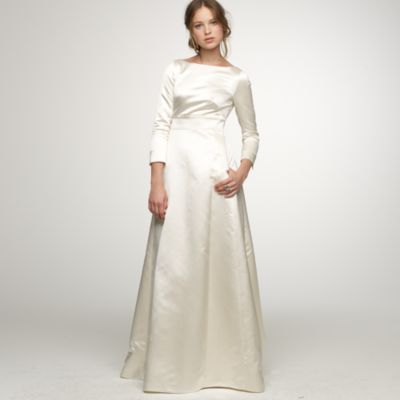 Duchesse satin Noelle gown   for the bride   Womens weddings 