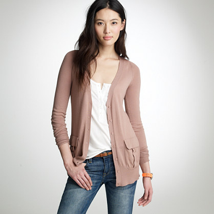 Featherweight cashmere long cardigan   j.crew cashmere   Womens 