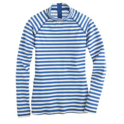 Stripe rash guard