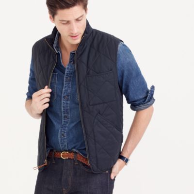 Broadmoor quilted vest : cotton | J.Crew