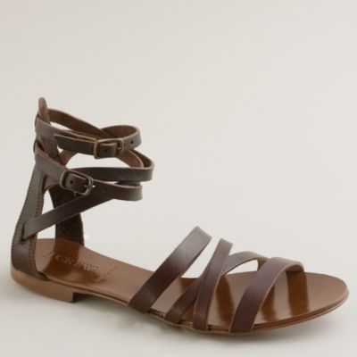 Deseree leather gladiator sandals : shoes | J.Crew