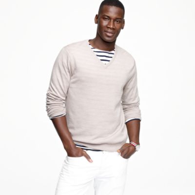 Tall merino V neck sweater   sweaters   Mens tall   J.Crew