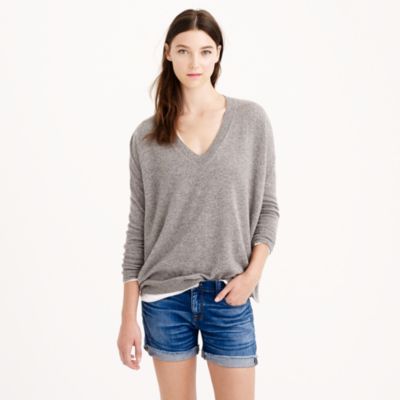 Collection cashmere boyfriend V-neck sweater