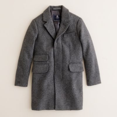 Boys wool topcoat   wool   Boys outerwear   J.Crew