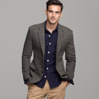 Harris Tweed sportcoat in Ludlow fit   Ludlow sportcoats   Mens 