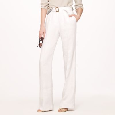 Hutton trench trouser in linen   Hutton Trouser   Womens pants   J 