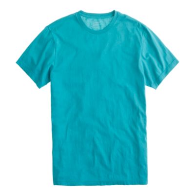 Sail Turquoise Broken in tee   broken in jersey tees   Mens tees 