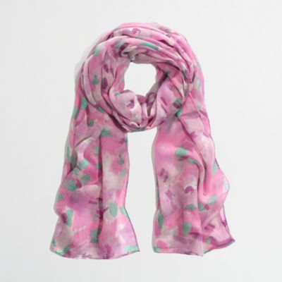 Factory lightweight long printed scarf