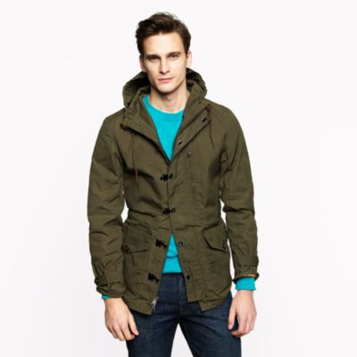 jacket for traveling pockets : J.Crew  cotton Ghillie jacket