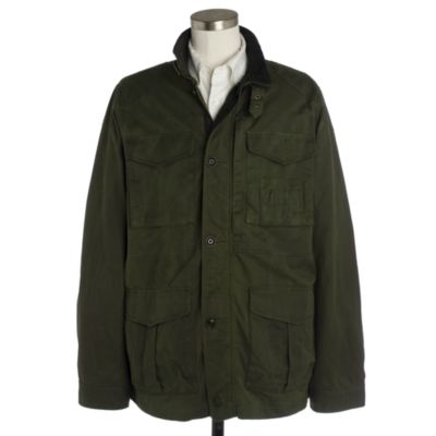 British Millerain® waxed cotton field jacket
