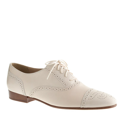 Wing tip oxfords