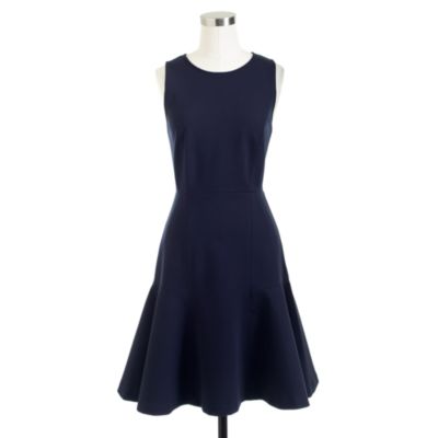 Paneled flare dress