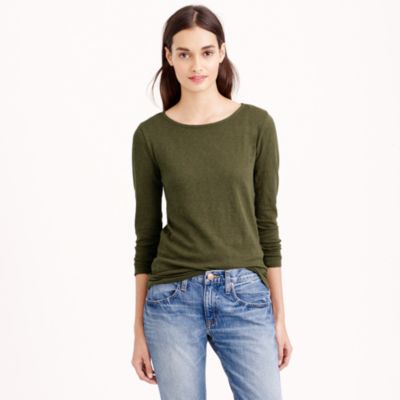 Painter boatneck tee : long-sleeve tees | J.Crew