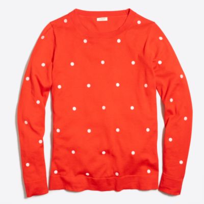 Polka-dot Teddie sweater